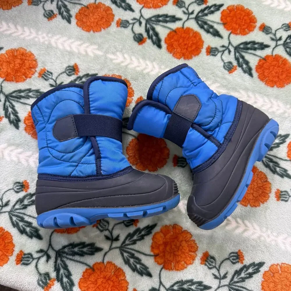 Kamik Snowbug Snow Winter Boots Toddler Little Kid Size 10 Insulated Plush Lined